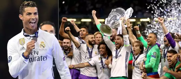VIDEO: Watch Real Madrid Cup Lifting Ceremony of #UCL2017 Final; After Winning Back-To-Back